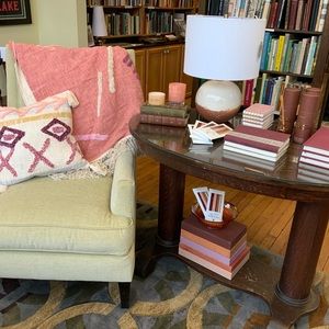 Abstract Throw & Pillow Set